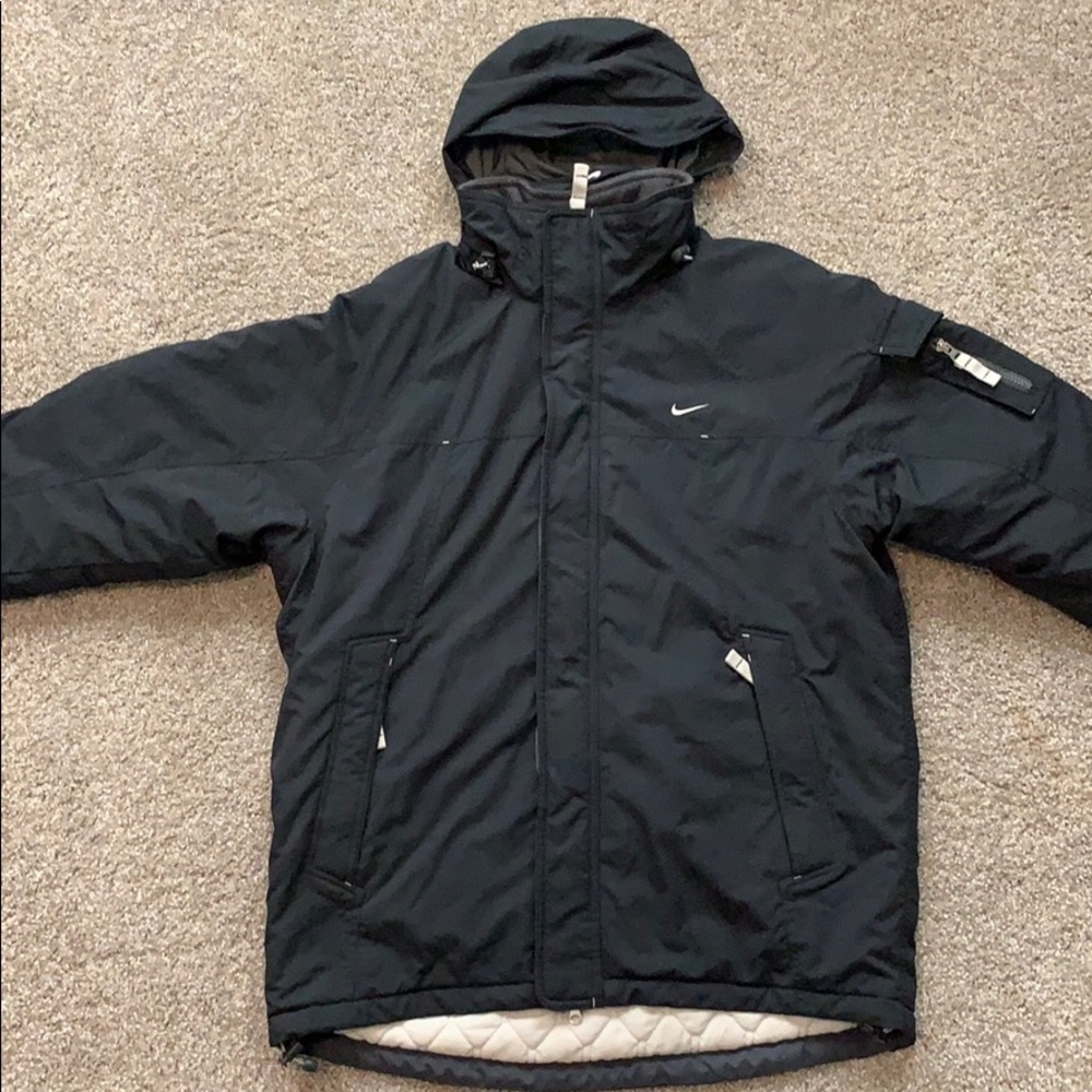 Nike Heavy Hooded Jacket (Dark Blue)